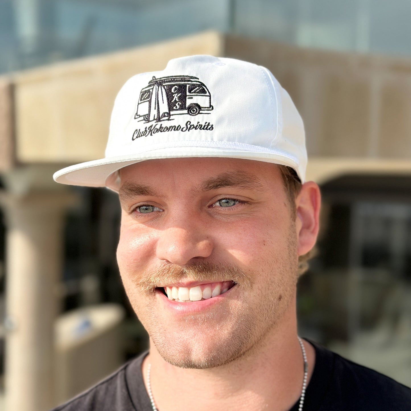 Surfer Bus Rope Hat in White