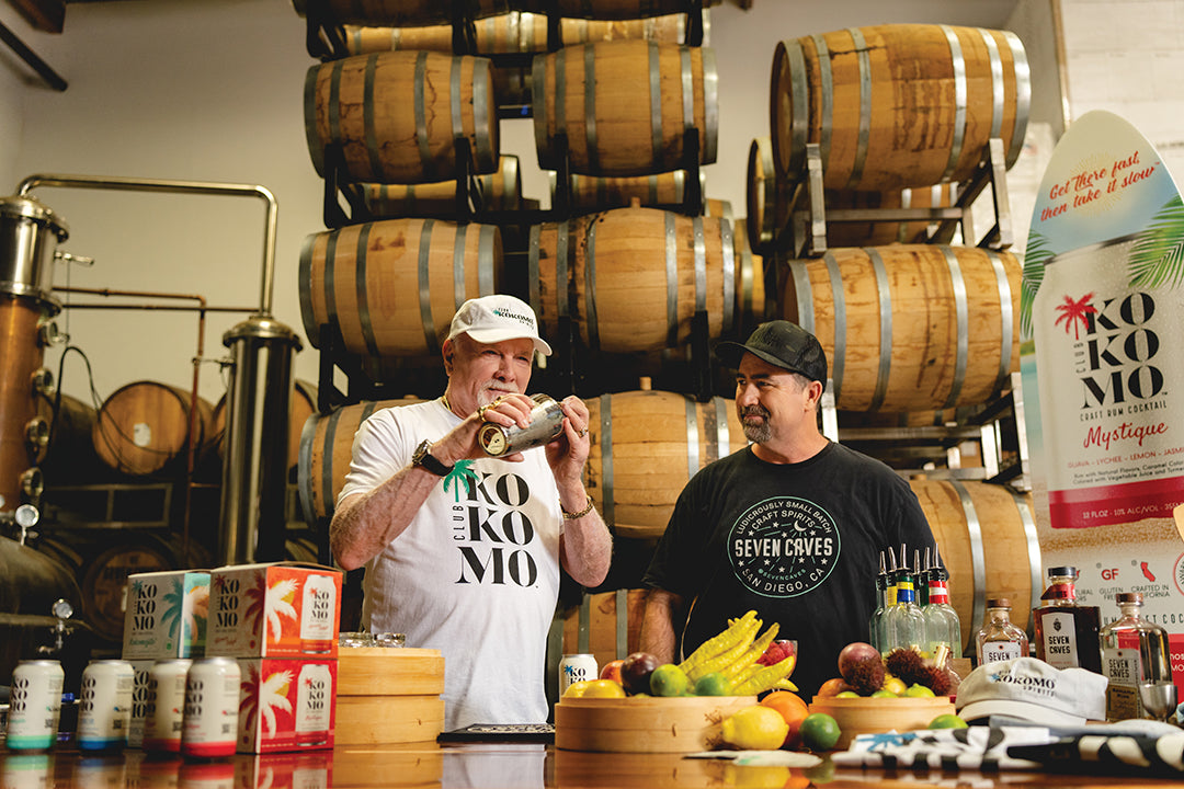 Club Kokomo Spirits’ “Tropical Drink Melting in Your Hand”