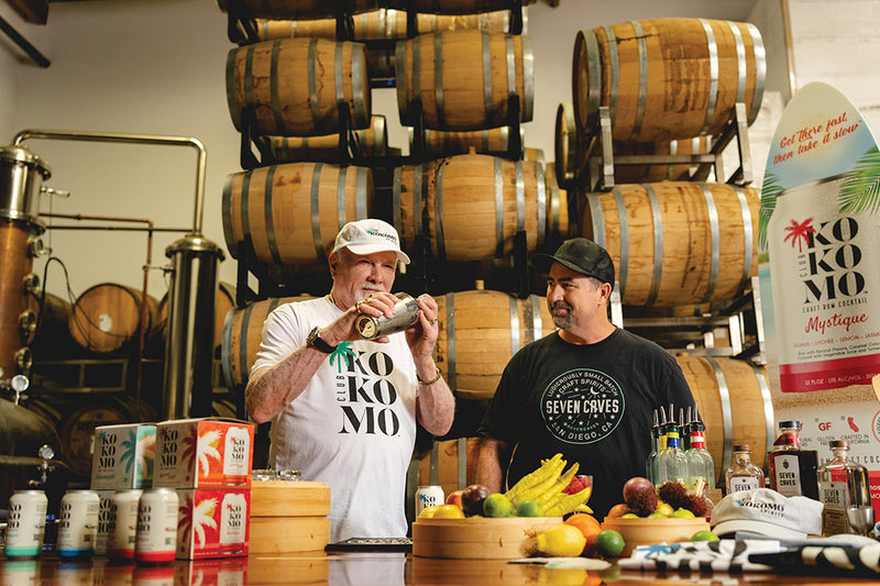 Club Kokomo Spirits’ “Tropical Drink Melting in Your Hand”