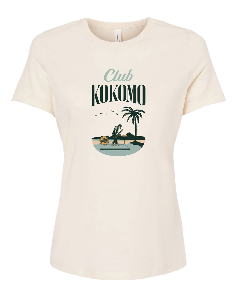 Ladies Green Sax Tee