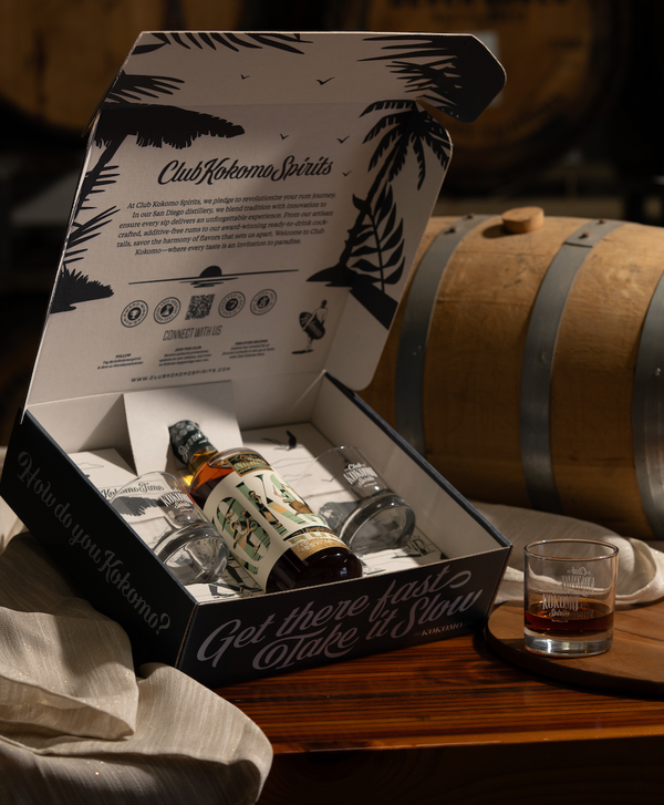 Gift Box: Barrel Finished Rum + Tumblers